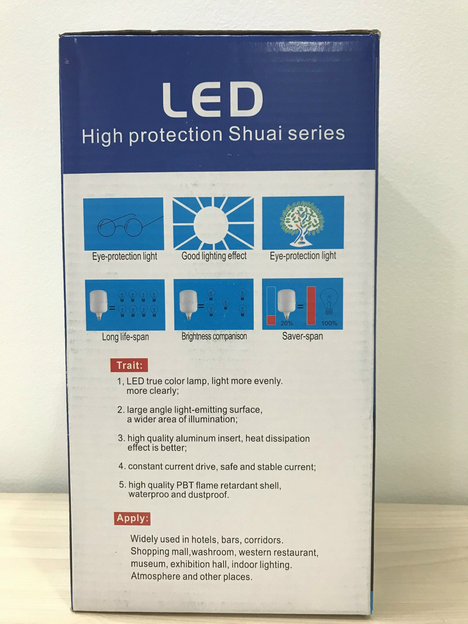 Bóng đèn led trụ (Trắng)