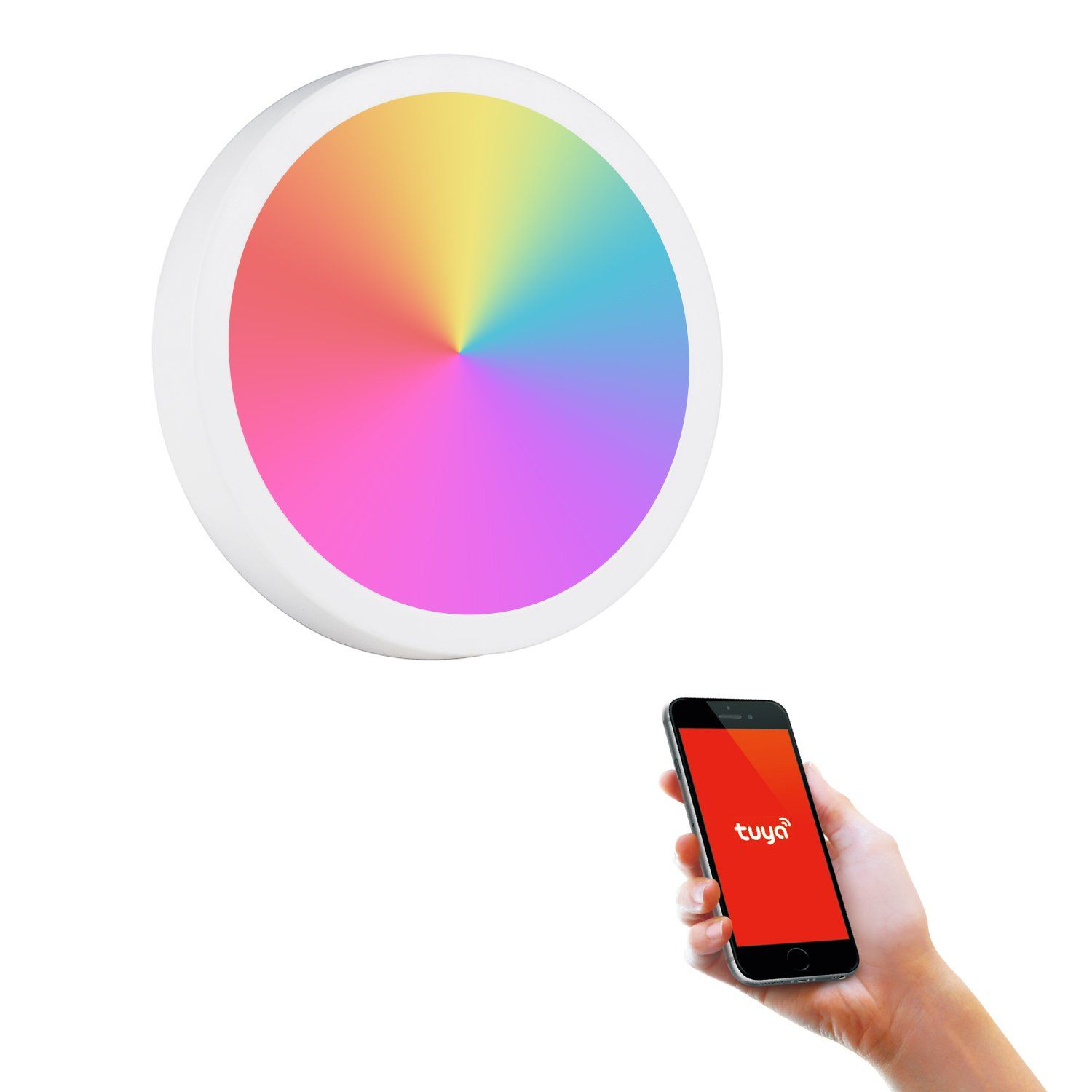 Đèn led ốp trần thông minh đổi màu (Rgb Smart Led Panel Lighting)