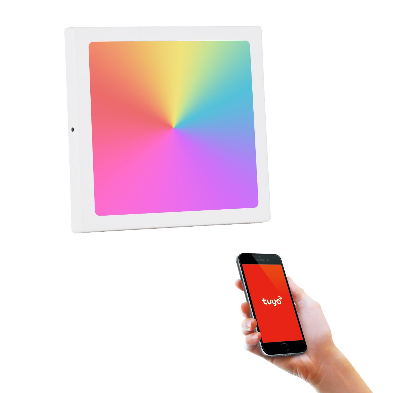 Đèn led ốp trần thông minh đổi màu (Rgb Smart Led Panel Lighting)
