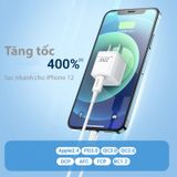 Cóc sạc Pisen Quick Teeny PD 20W