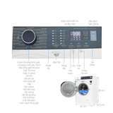 Máy giặt Electrolux Inverter 8 kg EWF8024P5WB