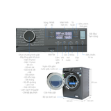 Máy Giặt Electrolux Inverter 10 kg EWF1042R7SB