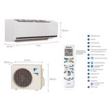 Máy Lạnh Daikin FTKB35WAVMV/RKB35WAVMV (1.5 HP, Gas R32, Inverter)