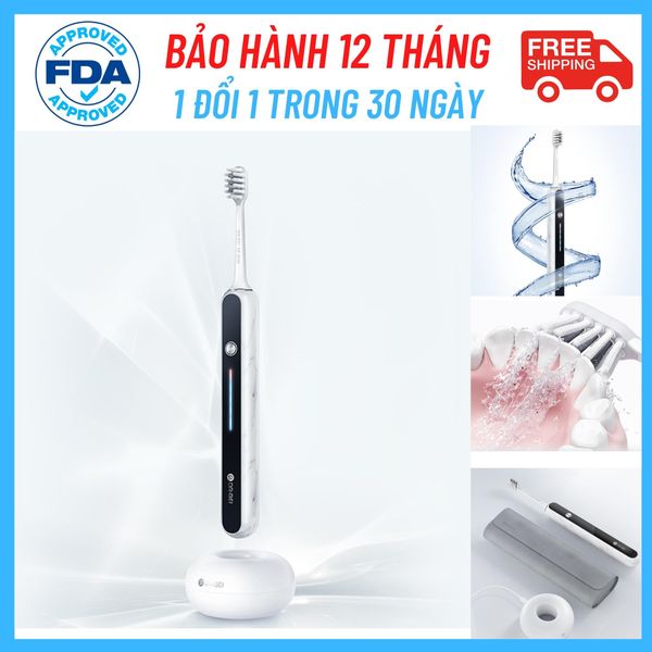 Bàn chải đánh răng điện DR. BEI Sonic S7 Marbling