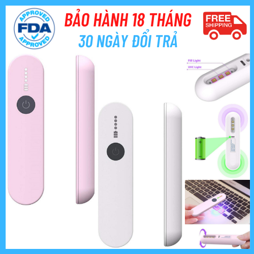 Đèn khử khuẩn cầm tay thông minh khử trùng bằng tia UV