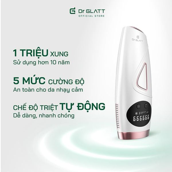 Máy triệt lông thế hệ mới IPL 2.0 DrGlatt