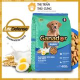 Thức Ăn Hạt Cho Chó Con Ganador Puppy Egg and Milk (Trứng & Sữa) - 400g 