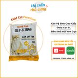  Cát vệ sinh cho mèo Gold Cat 8L siêu khử mùi vón cục | Cát Nhật Cao Cấp 