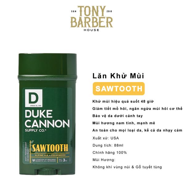 Lăn khử mùi Duke Cannon Anti-Perspirant Deodorant Sawtooth
