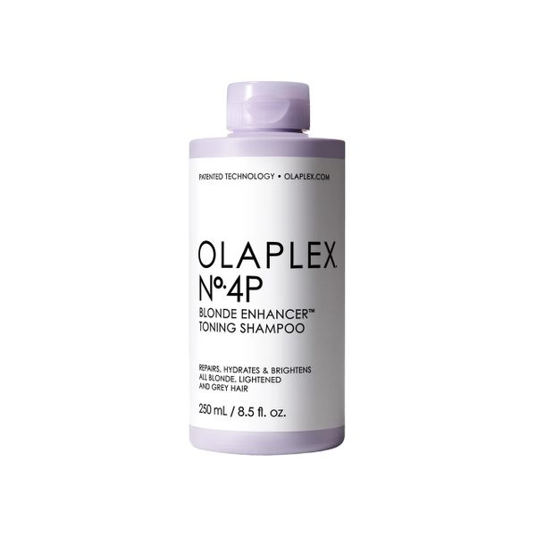 Dầu Gội Tím Olaplex No.4P Blonde Enhancer Toning Shampoo 250ml - Làm Sáng Và Đều Màu Tóc
