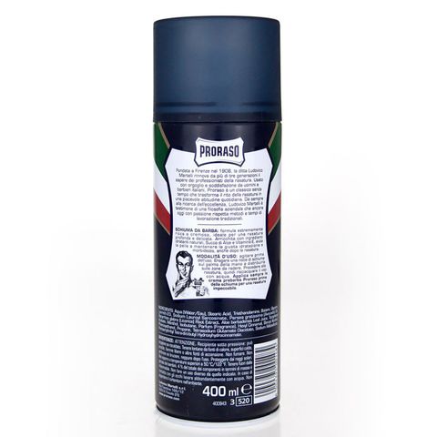 Bọt cạo râu Proraso Shaving Foam Aloe & Vitamin E