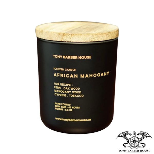 Nến thơm cao cấp Tony Barber House African Mahogany 260ml