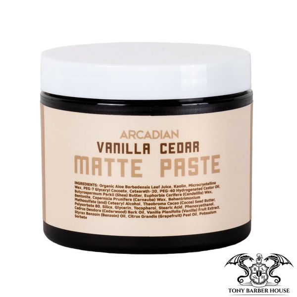 Arcadian Matte Paste Vanilla Cedar