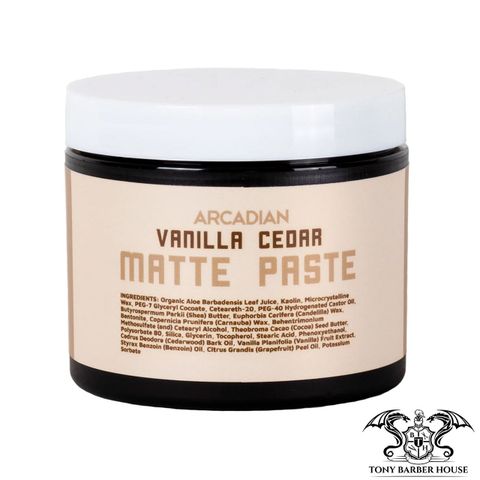 Arcadian Matte Paste Vanilla Cedar