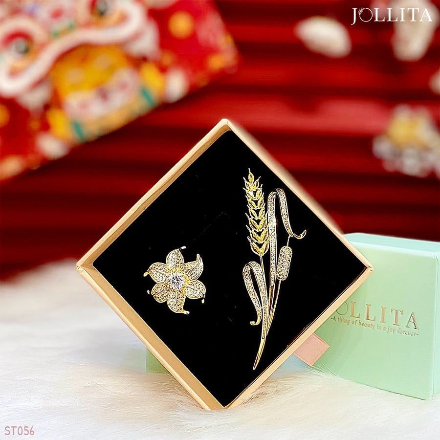 Set quà Tết 2025 trâm cài áo cao cấp sang trọng 56