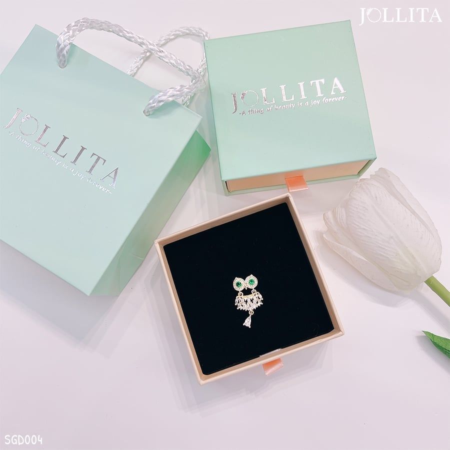 Set quà tặng 20/11 cài áo chim cú mèo