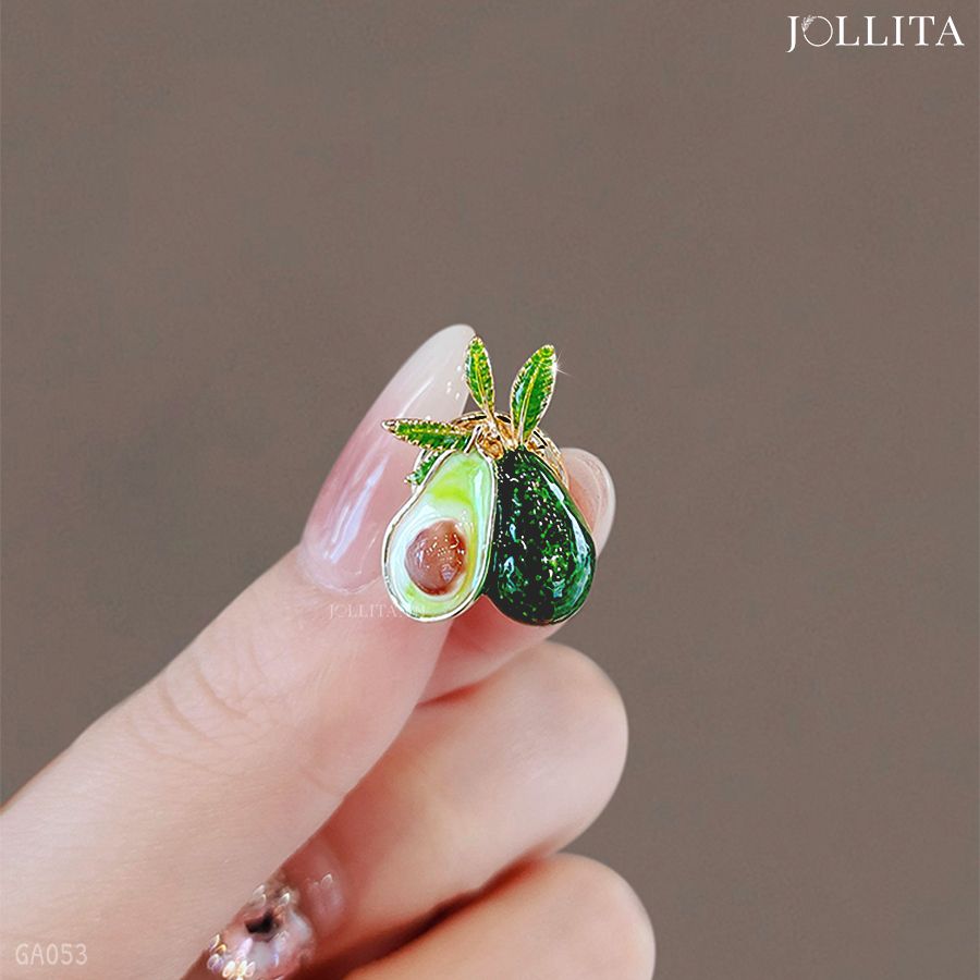 Pin cài áo quả bơ dễ thương