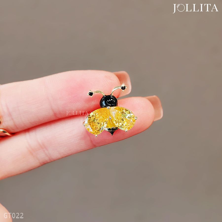 Pin cái áo chú ong mật cute