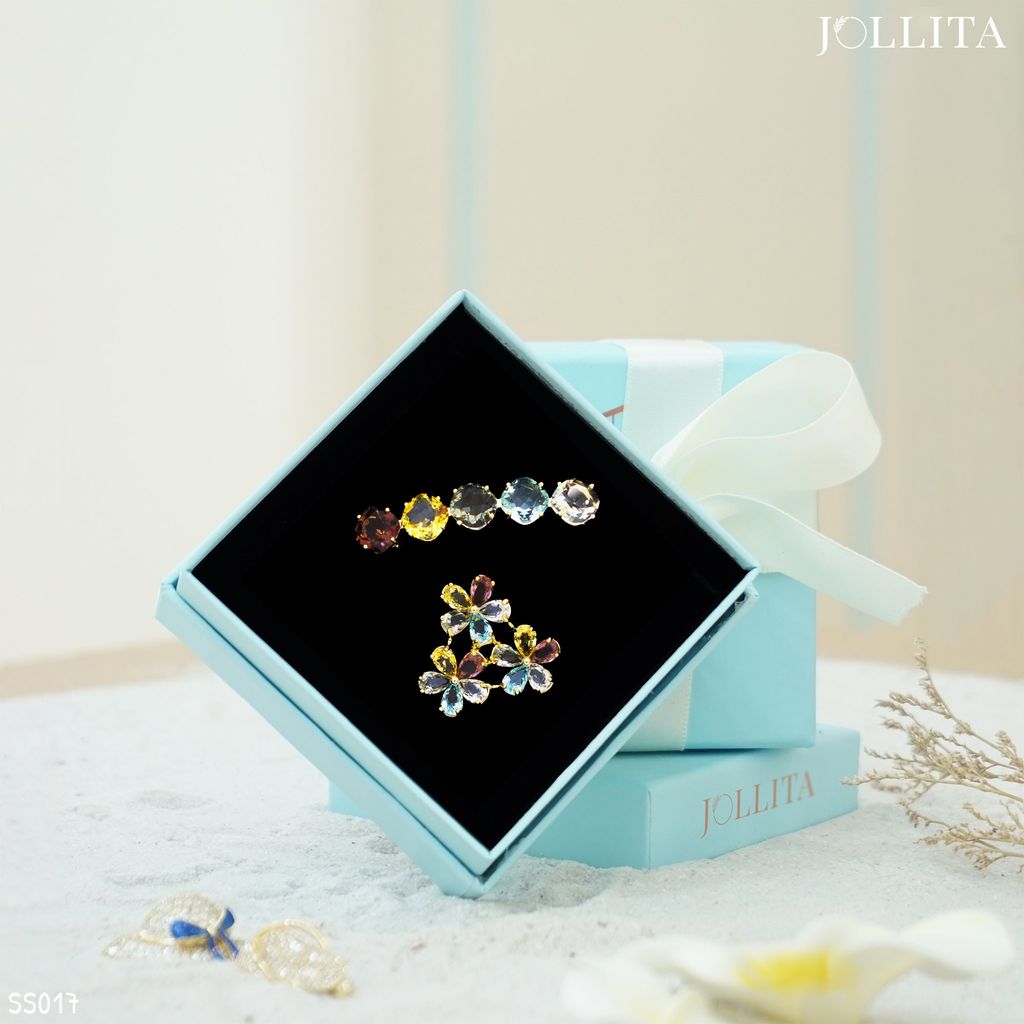 Set quà tặng 20/11 cài áo Kẹp tóc cao cấp sang trọng