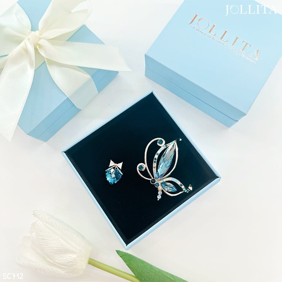 Set quà tặng 20/10 trâm cài áo cao cấp sang trọng