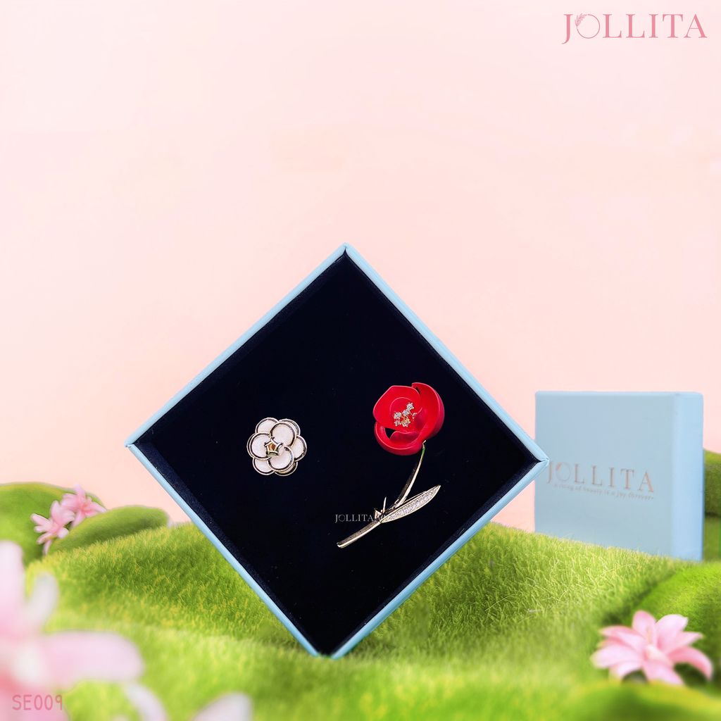 Set quà 8/3 cài áo cao cấp sang trọng 09