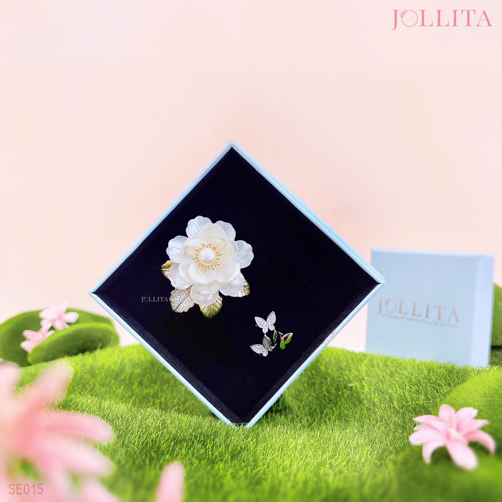 Set quà 8/3 cài áo cao cấp sang trọng 15