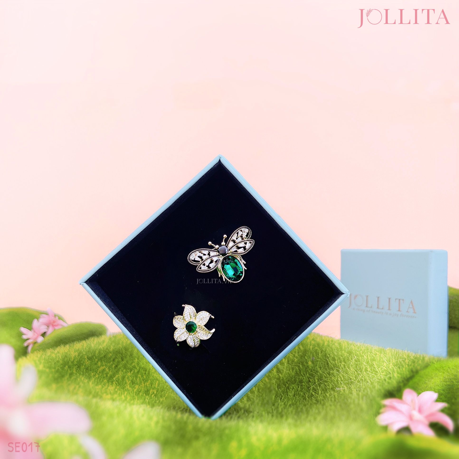 Set quà 8/3 cài áo cao cấp sang trọng 17
