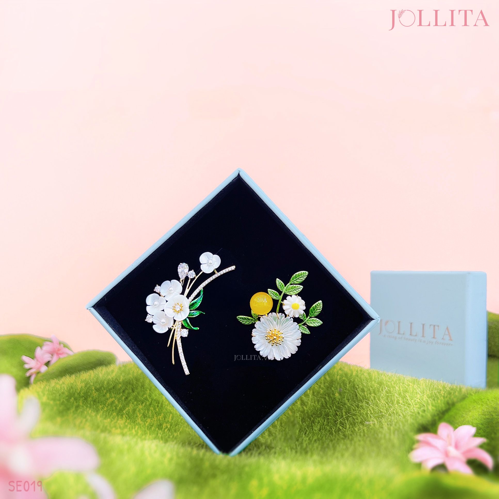 Set quà 8/3 cài áo cao cấp sang trọng 19