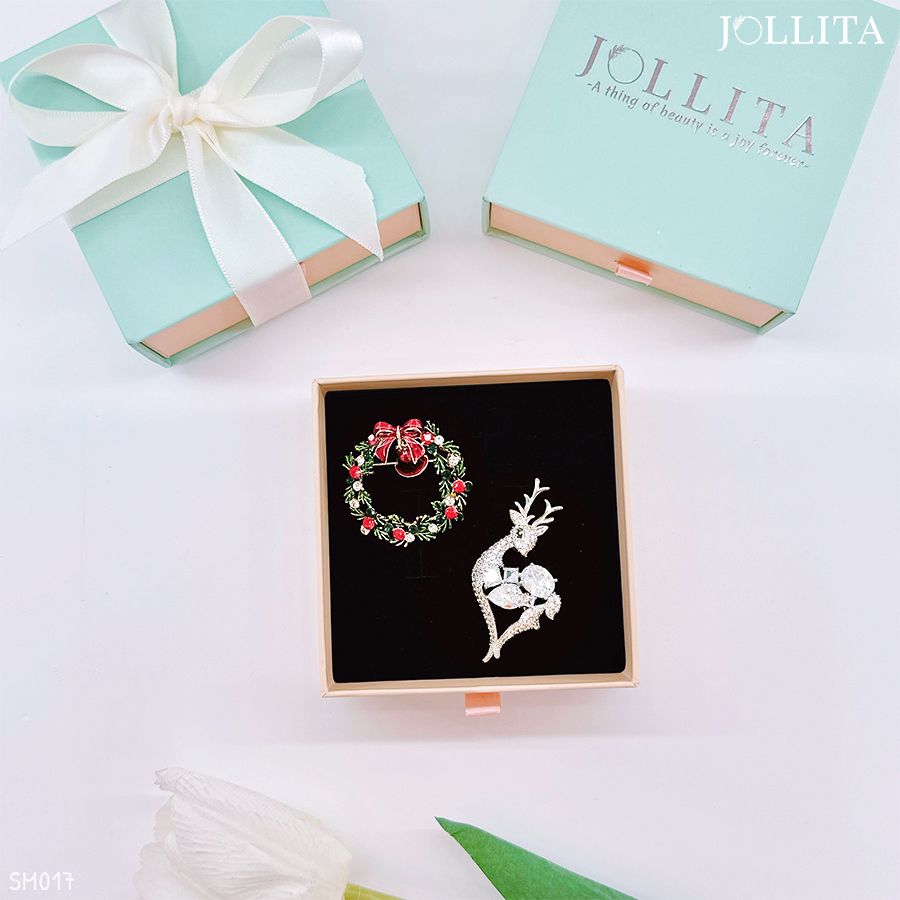Set Quà Tặng Cài áo Noel cao cấp sang trọng 17
