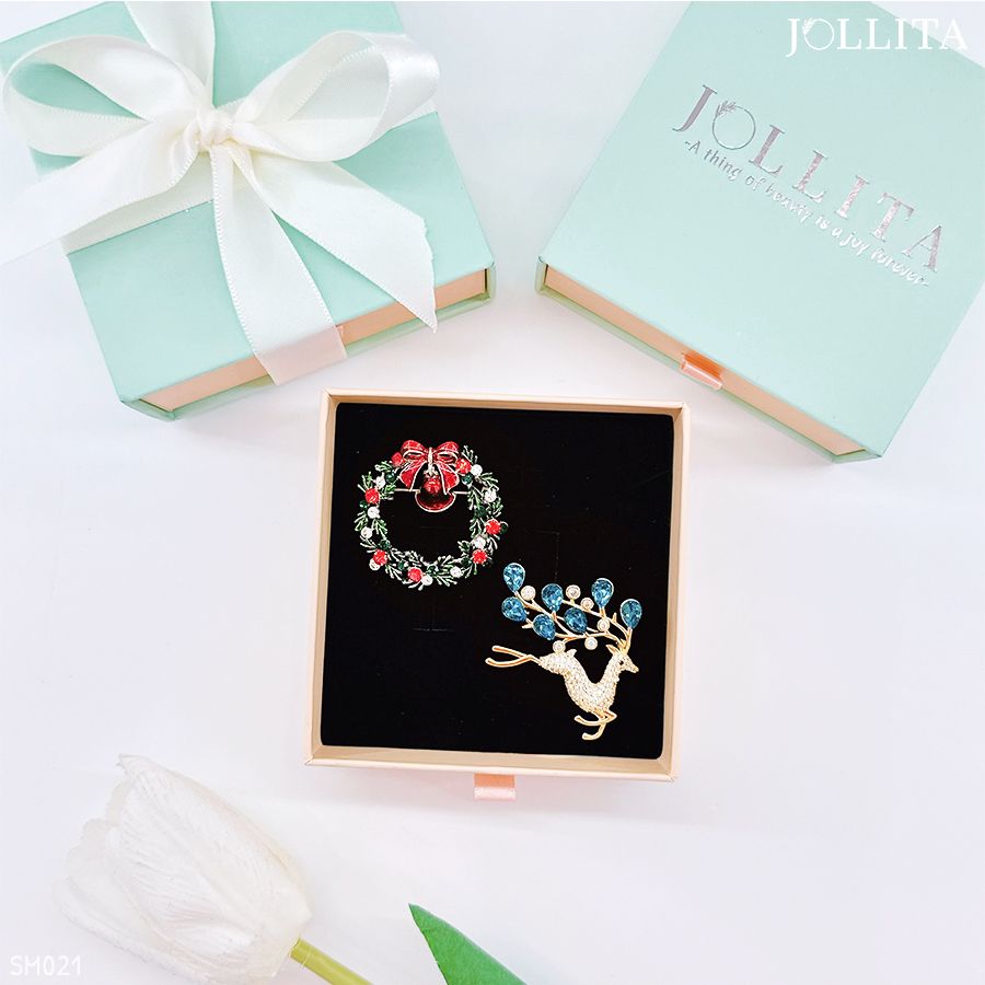 Set Quà Tặng Cài áo Noel cao cấp sang trọng 21
