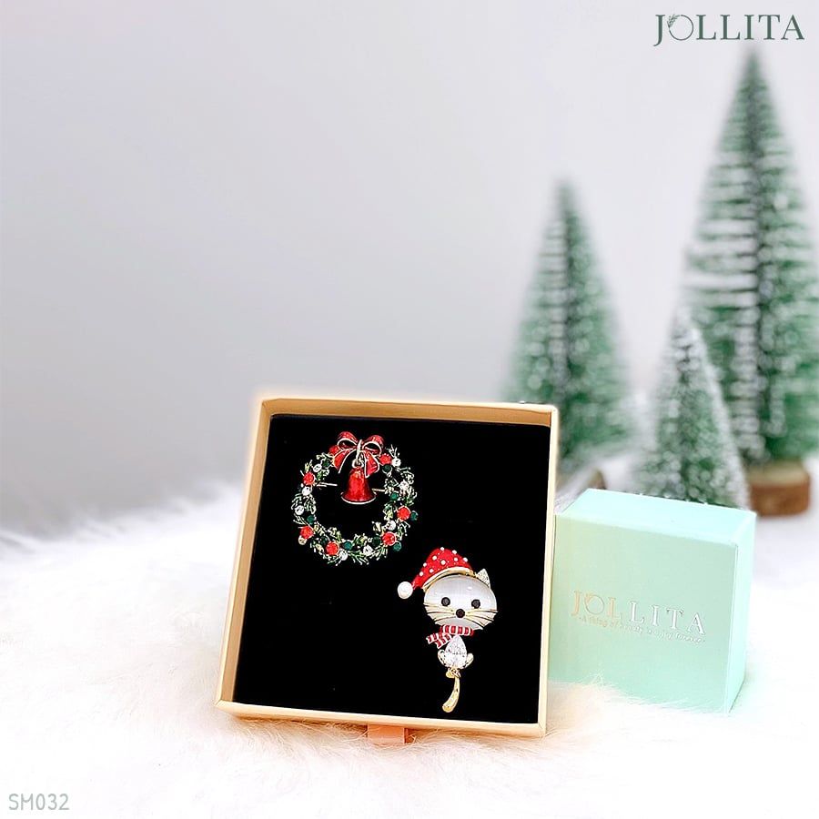 Set Cài áo Noel cao cấp sang trọng 32