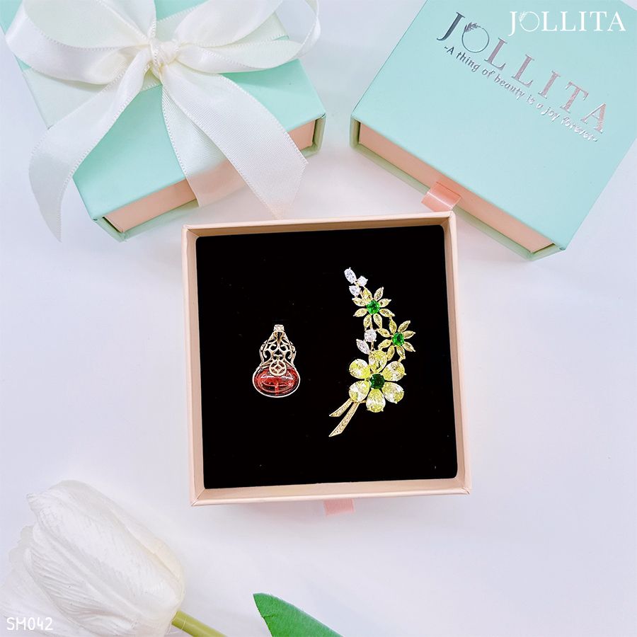 Set Cài áo Noel cao cấp sang trọng 42