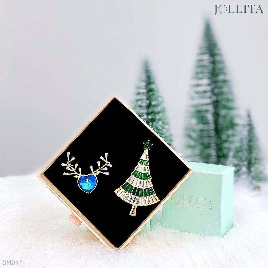 Set Cài áo Noel cao cấp sang trọng 47