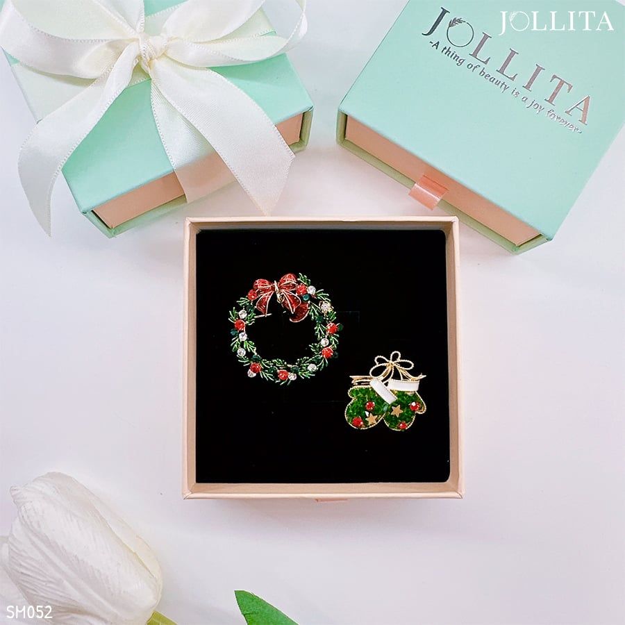 Set Cài áo Noel cao cấp sang trọng 52