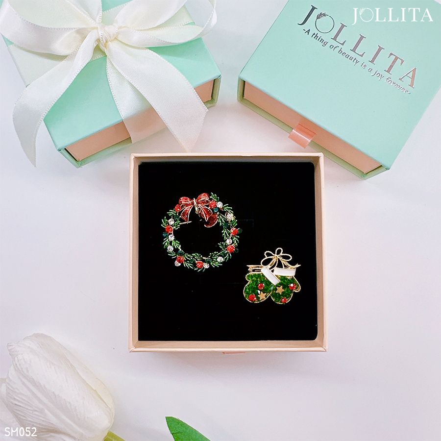 Set Cài áo Noel cao cấp sang trọng 52