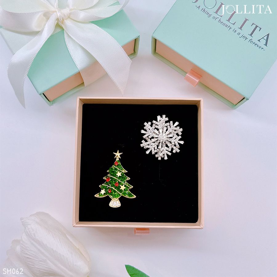 Set Cài áo Noel cao cấp sang trọng 62