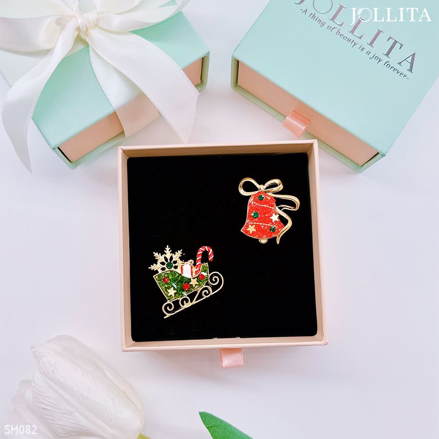 Set Cài áo Noel cao cấp sang trọng 82