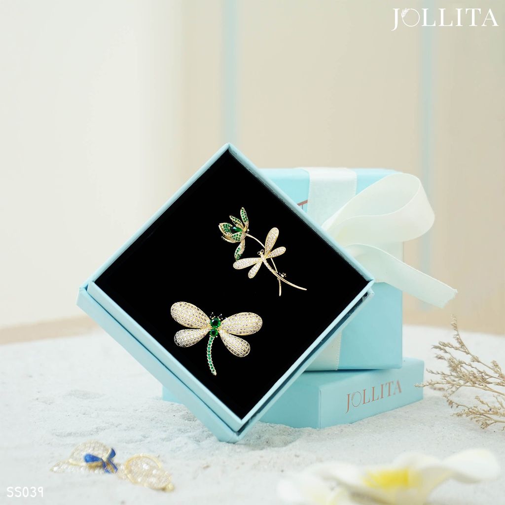 Set quà tặng 20/10 cài áo cao cấp sang trọng - 039