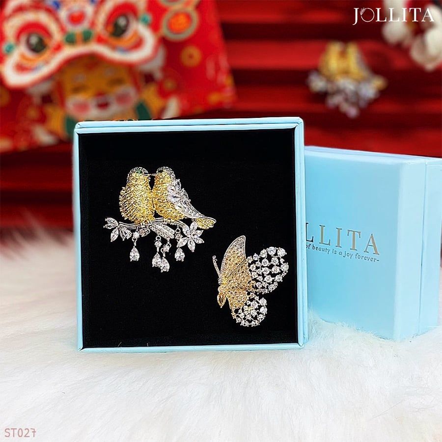 Set quà Tết 2025 trâm cài áo cao cấp sang trọng 27