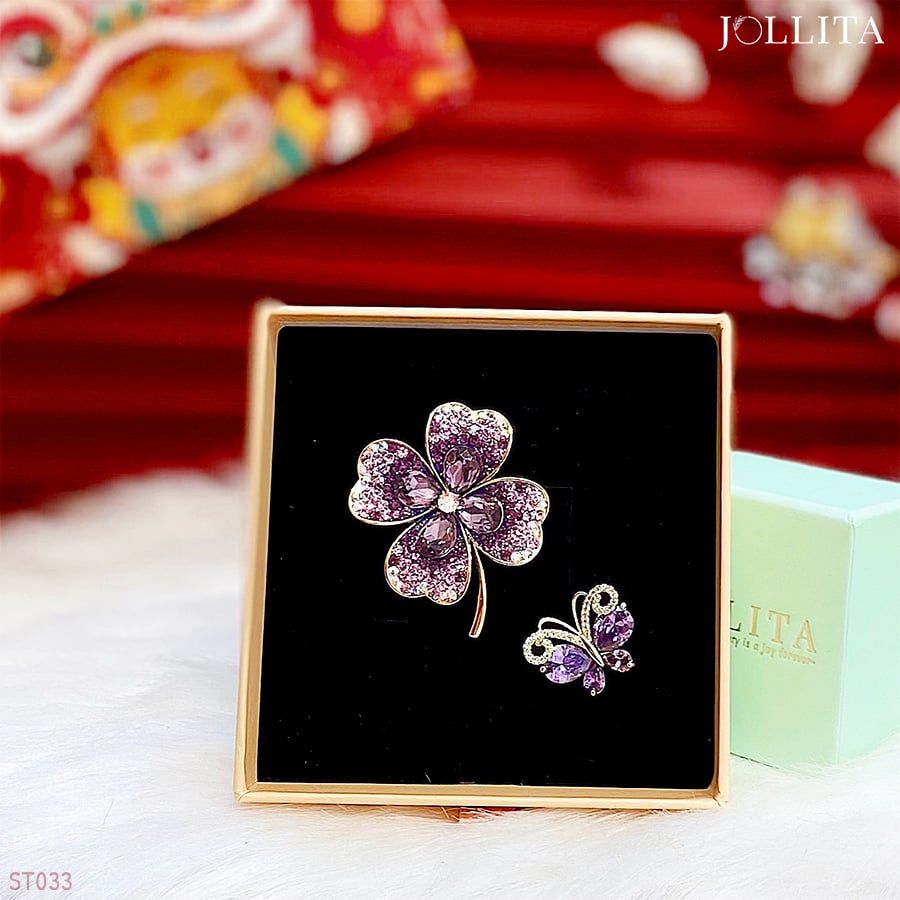 Set quà Tết 2025 trâm cài áo cao cấp sang trọng 33
