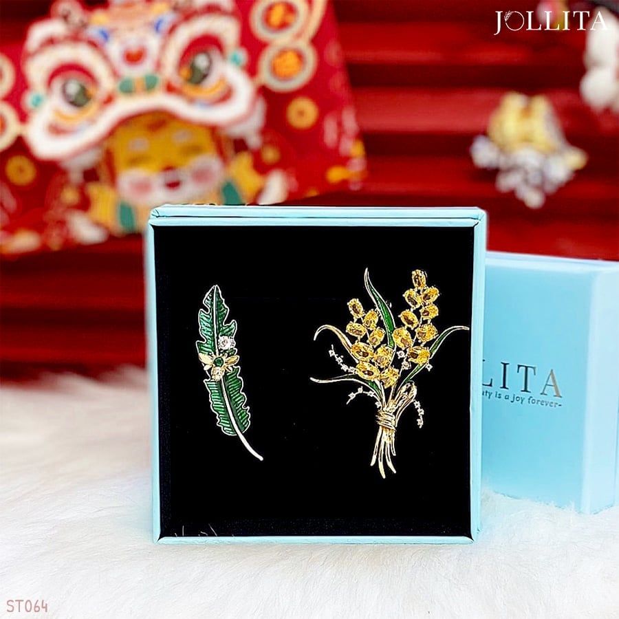 Set quà Tết 2025 trâm cài áo cao cấp sang trọng 45