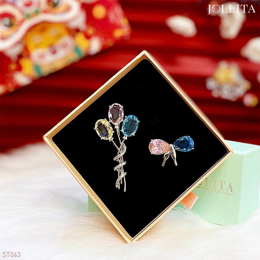 Set quà Tết 2025 trâm cài áo cao cấp sang trọng 63