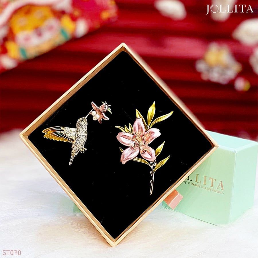 Set quà Tết 2025 trâm cài áo cao cấp sang trọng 70