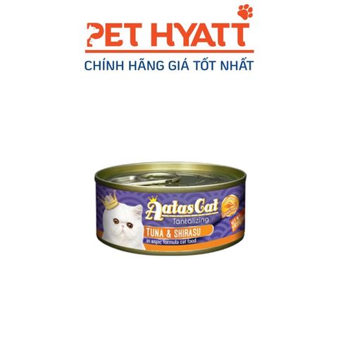  AATASCAT Tantalizing Pate Cho Mèo Vị Cá Ngừ & Cá Shirasu - Tuna & Shirasu 