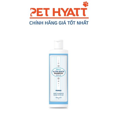  Sữa Tắm Dành Cho Chó Lông Trắng PRUNUS Ultra White Shampoo 