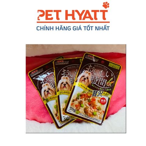 Pate DOGGYMAN Cho Chó - Vị Gan Gà & Rau Củ 