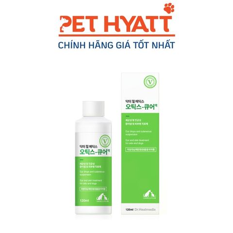  Thuốc Nhỏ Điều Trị Viêm Tai Dr.Healmedix Otix-Qure Cho Thú Cưng (Chai Chiết) 