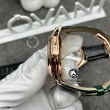 Đồng Hồ Patek Philippe Complications 5205R-011 Rep 1:1 Chế Tác Vỏ Vàng Khối 18K Mặt Xanh Dây Da