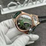 Đồng Hồ Patek Philippe Complications 5205R-011 Rep 1:1 Chế Tác Vỏ Vàng Khối 18K Mặt Xanh Dây Da