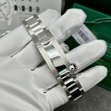 Đồng Hồ Rolex Submariner 116659SABR Rep 1:1 Chế Tác Vỏ Bạch Kim PT950 Niềng Bezel Đính Ruby Xanh Mặt Xanh Dây Kim Loại